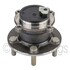 WE61439 by NTN - Wheel Bearing and Hub Assembly - Steel, Natural, with Wheel Studs