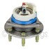 WE61441 by NTN - Wheel Bearing and Hub Assembly - Steel, Natural, with Wheel Studs