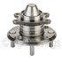 WE61471 by NTN - Wheel Bearing and Hub Assembly - Steel, Natural, with Wheel Studs