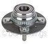 WE61472 by NTN - Wheel Bearing and Hub Assembly - Steel, Natural, with Wheel Studs