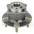 WE61476 by NTN - Wheel Bearing and Hub Assembly - Steel, Natural, with Wheel Studs