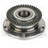 WE61477 by NTN - Wheel Bearing and Hub Assembly - Steel, Natural, without Wheel Studs