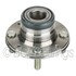WE61469 by NTN - Wheel Bearing and Hub Assembly - Steel, Natural, with Wheel Studs