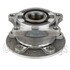 WE61480 by NTN - Wheel Bearing and Hub Assembly - Steel, Natural, without Wheel Studs