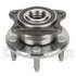 WE61481 by NTN - Wheel Bearing and Hub Assembly - Steel, Natural, with Wheel Studs
