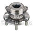 WE61497 by NTN - Wheel Bearing and Hub Assembly - Steel, Natural, with Wheel Studs