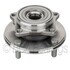 WE61519 by NTN - Wheel Bearing and Hub Assembly - Steel, Natural, with Wheel Studs