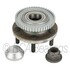 WE61525 by NTN - Wheel Bearing and Hub Assembly - Steel, Natural, with Wheel Studs