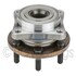 WE61517 by NTN - Wheel Bearing and Hub Assembly - Steel, Natural, with Wheel Studs