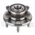 WE61532 by NTN - Wheel Bearing and Hub Assembly - Steel, Natural, with Wheel Studs