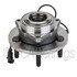 WE61543 by NTN - Wheel Bearing and Hub Assembly - Steel, Natural, with Wheel Studs