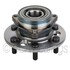 WE61550 by NTN - Wheel Bearing and Hub Assembly - Steel, Natural, with Wheel Studs