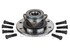 WE61552 by NTN - Wheel Bearing and Hub Assembly - Steel, Natural, with Wheel Studs