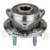 WE61547 by NTN - Wheel Bearing and Hub Assembly - Steel, Natural, with Wheel Studs