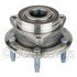 WE61548 by NTN - Wheel Bearing and Hub Assembly - Steel, Natural, with Wheel Studs