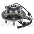 WE61563 by NTN - Wheel Bearing and Hub Assembly - Steel, Natural, with Wheel Studs