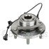 WE61567 by NTN - Wheel Bearing and Hub Assembly - Steel, Natural, with Wheel Studs