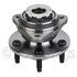 WE61558 by NTN - Wheel Bearing and Hub Assembly - Steel, Natural, with Wheel Studs