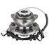 WE61559 by NTN - Wheel Bearing and Hub Assembly - Steel, Natural, with Wheel Studs