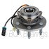 WE61574 by NTN - Wheel Bearing and Hub Assembly - Steel, Natural, with Wheel Studs