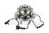 WE61575 by NTN - Wheel Bearing and Hub Assembly - Steel, Natural, with Wheel Studs