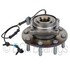 WE61577 by NTN - Wheel Bearing and Hub Assembly - Steel, Natural, with Wheel Studs