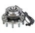 WE61579 by NTN - Wheel Bearing and Hub Assembly - Steel, Natural, with Wheel Studs