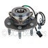 WE61573 by NTN - Wheel Bearing and Hub Assembly - Steel, Natural, with Wheel Studs