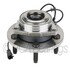 WE61587 by NTN - Wheel Bearing and Hub Assembly - Steel, Natural, with Wheel Studs