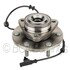 WE61580 by NTN - Wheel Bearing and Hub Assembly - Steel, Natural, with Wheel Studs