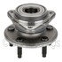 WE61586 by NTN - Wheel Bearing and Hub Assembly - Steel, Natural, with Wheel Studs