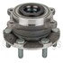 WE61620 by NTN - Wheel Bearing and Hub Assembly - Steel, Natural, with Wheel Studs