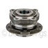 WE61641 by NTN - Wheel Bearing and Hub Assembly - Steel, Natural, without Wheel Studs