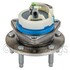 WE61627 by NTN - Wheel Bearing and Hub Assembly - Steel, Natural, with Wheel Studs