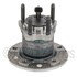 WE61628 by NTN - Wheel Bearing and Hub Assembly - Steel, Natural, without Wheel Studs