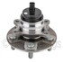 WE61632 by NTN - Wheel Bearing and Hub Assembly - Steel, Natural, with Wheel Studs