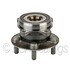 WE61648 by NTN - Wheel Bearing and Hub Assembly - Steel, Natural, with Wheel Studs