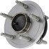 WE60461 by NTN - Wheel Bearing and Hub Assembly - Steel, Natural, with Wheel Studs