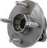 WE60796 by NTN - Wheel Bearing and Hub Assembly - Steel, Natural, with Wheel Studs