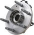 WE60747 by NTN - Wheel Bearing and Hub Assembly - Steel, Natural, with Wheel Studs