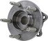 WE60985 by NTN - Wheel Bearing and Hub Assembly - Steel, Natural, with Wheel Studs