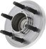 WE61031 by NTN - Wheel Bearing and Hub Assembly - Steel, Natural, with Wheel Studs