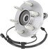 WE61038 by NTN - Wheel Bearing and Hub Assembly - Steel, Natural, with Wheel Studs