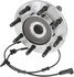 WE61049 by NTN - Wheel Bearing and Hub Assembly - Steel, Natural, with Wheel Studs