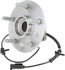 WE61050 by NTN - Wheel Bearing and Hub Assembly - Steel, Natural, with Wheel Studs