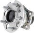 WE61057 by NTN - Wheel Bearing and Hub Assembly - Steel, Natural, with Wheel Studs