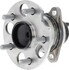 WE61058 by NTN - Wheel Bearing and Hub Assembly - Steel, Natural, with Wheel Studs