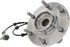 WE61127 by NTN - Wheel Bearing and Hub Assembly - Steel, Natural, with Wheel Studs