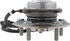 WE61634 by NTN - Wheel Bearing and Hub Assembly - Steel, Natural, with Wheel Studs