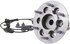 WE61766 by NTN - Wheel Bearing and Hub Assembly - Steel, Natural, with Wheel Studs